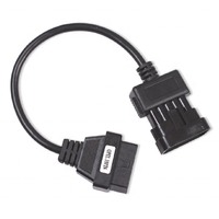 For Opel 10 Pins OBD1 to OBDII 16 Pins Cable Adapter